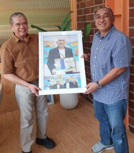 Syukuran Buku Alat Berat, Menikmati Kepala Kakap